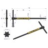 Klucz T ze spinnerem TORX T25 Waryński