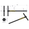 Klucz T ze spinnerem TORX T60 Waryński