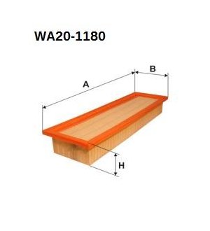 Wkład filtra powietrza WA20-1180 Sędziszów