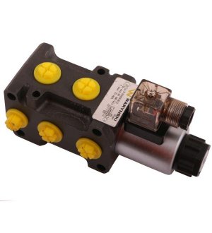 Dzielnik. zawór. elektrozawór kierunkowy elektromagnetyczny kontroli W-E38DVS6/2 (DVS6/50 L/MIN) G3/8" 50L (24V DC) Waryński