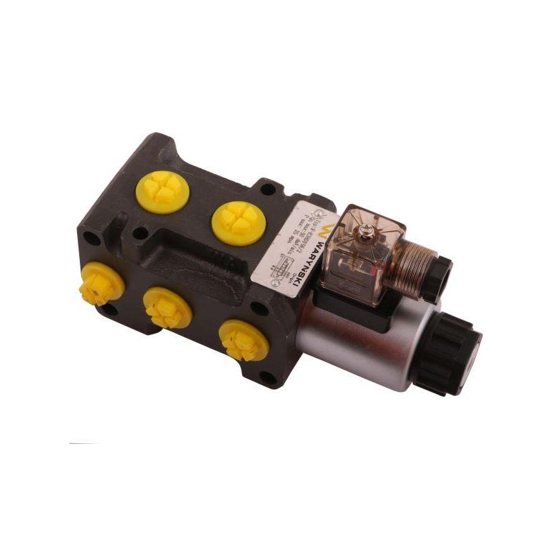 Dzielnik. zawór. elektrozawór kierunkowy elektromagnetyczny kontroli W-E38DVS6/2 (DVS6/50 L/MIN) G3/8" 50L (24V DC) Waryński
