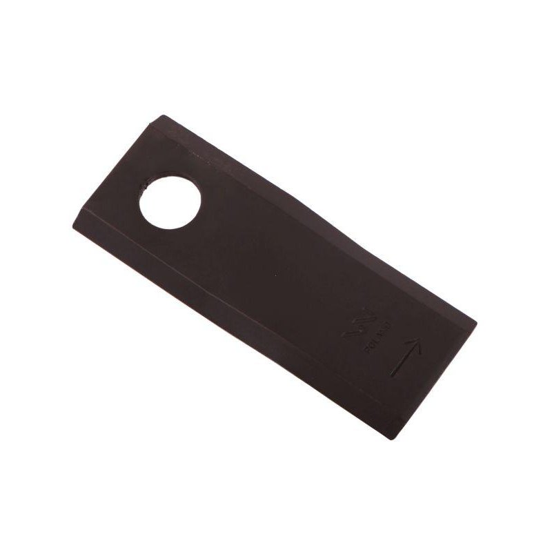 Nóż. nożyk kosiarka lewy 115x45x4mm otwór 18.25 zastosowanie 55906000 CC23499 Kuhn WARYŃSKI ( sprzedawane po 25 )