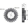 Koło zębate I i IV biegu napędzające C-330 Skropol