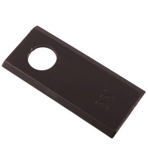Nóż. nożyk kosiarka 90X40X3mm otwór 19 zastosowanie 06561543 MT 52 Deutz-Fahr WARYŃSKI ( sprzedawane po 25 )