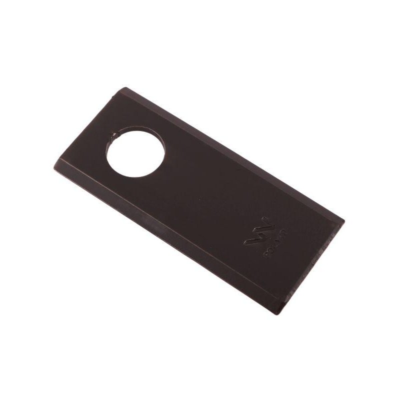 Nóż. nożyk kosiarka 90X40X3mm otwór 19 zastosowanie 06561543 MT 52 Deutz-Fahr WARYŃSKI ( sprzedawane po 25 )