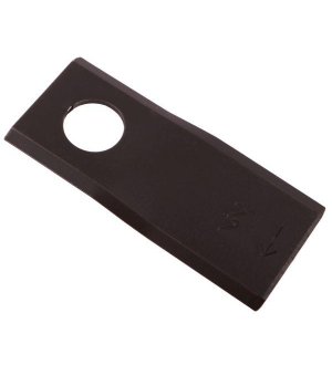 Nóż. nożyk kosiarka prawy 96x40x3mm otwór 19 zastosowanie 16502726 Deutz Fahr Kverneland WARYŃSKI ( sprzedawane po 25 )