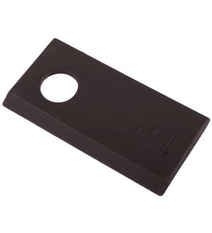 Nóż. nożyk kosiarka prawy 96X48X4mm otwór 19 zastosowanie 16503460 Deutz-Fahr WARYŃSKI ( sprzedawane po 25 )