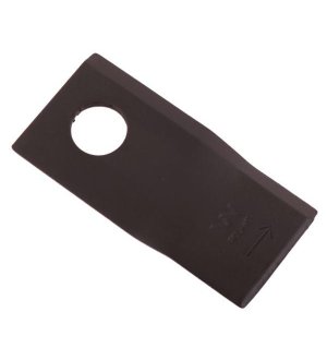 Nóż. nożyk kosiarka lewy 98x48x4mm otwór 19 zastosowanie 153171311 SIP WARYŃSKI ( sprzedawane po 25 )