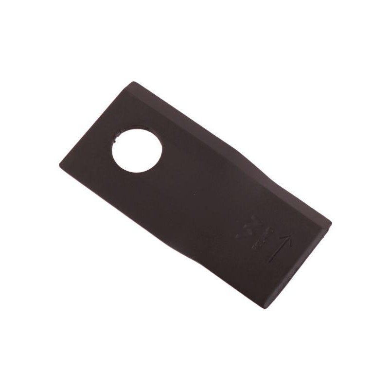 Nóż. nożyk kosiarka lewy 98x48x4mm otwór 19 zastosowanie 153171311 SIP WARYŃSKI ( sprzedawane po 25 )