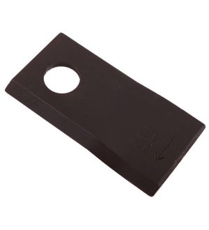 Nóż. nożyk kosiarka prawy 98x48x4mm otwór 19 zastosowanie 153171419 SIP WARYŃSKI ( sprzedawane po 25 )