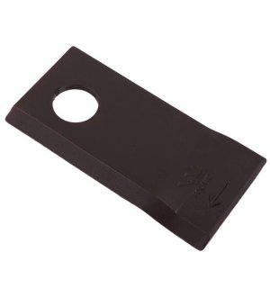 Nóż. nożyk kosiarka prawy 102x48x4mm otwór 19 zastosowanie 570446 Niemeyer WARYŃSKI ( sprzedawane po 25 )