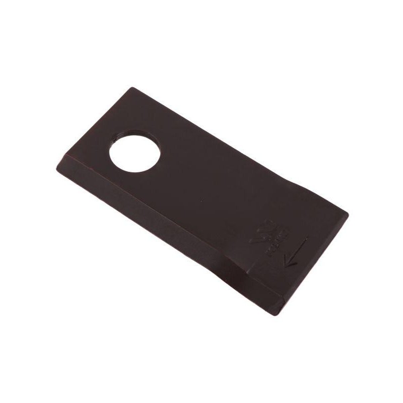 Nóż. nożyk kosiarka prawy 102x48x4mm otwór 19 zastosowanie 570446 Niemeyer WARYŃSKI ( sprzedawane po 25 )