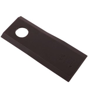 Nóż. nożyk kosiarka prawy 115x45x4mm otwór 18.25 zastosowanie 55906100 CC23500 Kuhn WARYŃSKI ( sprzedawane po 25 )