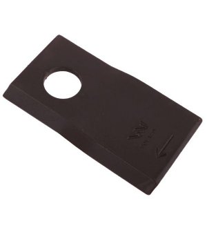 Nóż. nożyk kosiarka prawy 90x48x4mm otwór 19 zastosowanie 1448261 Krone WARYŃSKI ( sprzedawane po 25 )