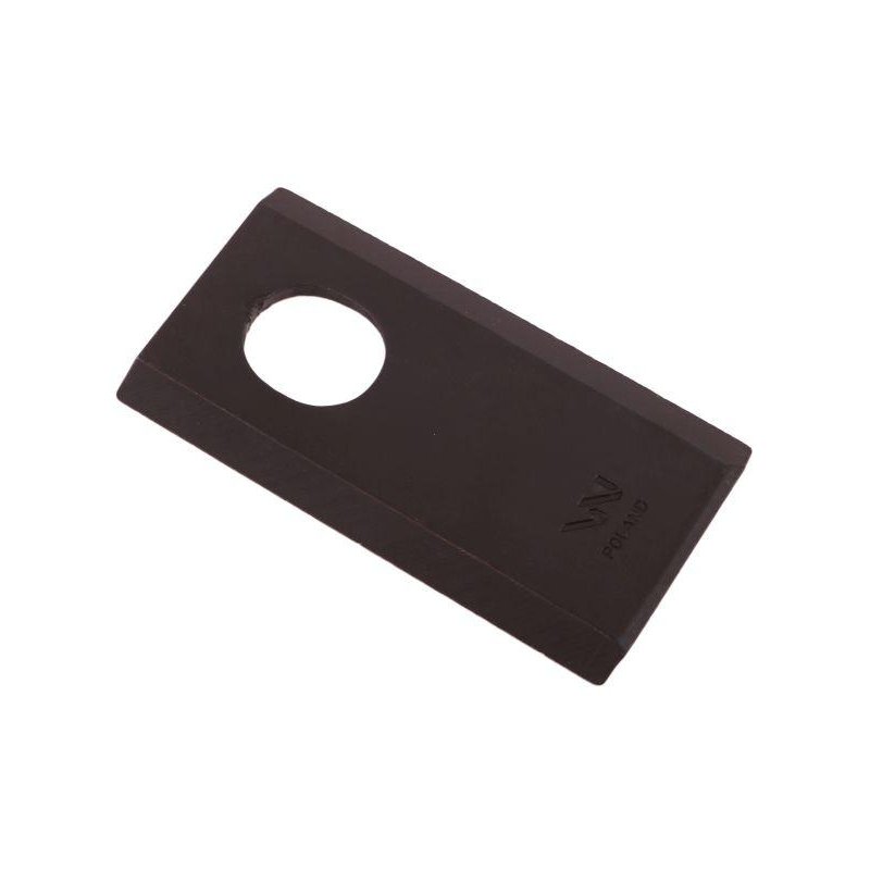 Nóż. nożyk kosiarka 94X50X4mm otwór 20.5x24.3 zastosowanie 1380-0001 067630 JF-Stoll WARYŃSKI ( sprzedawane po 25 )