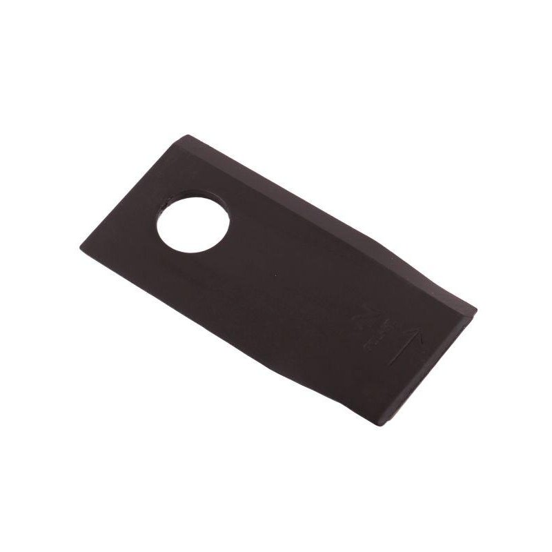 Nóż. nożyk kosiarka lewy 96x48x4mm otwór 19 zastosowanie 16503465 Deutz-Fahr WARYŃSKI ( sprzedawane po 25 )