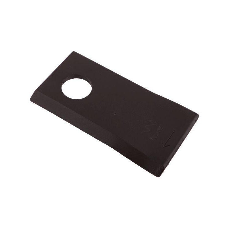 Nóż. nożyk kosiarka prawy 96x48x4mm otwór 19 zastosowanie 16503464 Deutz-Fahr WARYŃSKI ( sprzedawane po 25 )