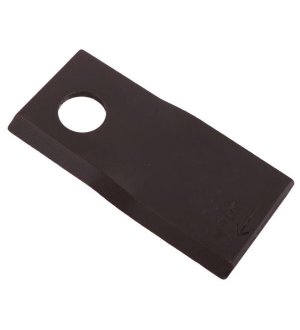 Nóż. nożyk kosiarka prawy 107x50x4mm otwór 19 zastosowanie 13800032 JF-Stoll WARYŃSKI ( sprzedawane po 25 )