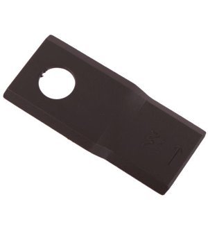 Nóż. nożyk kosiarka lewy 110x48x3mm otwór 21 zastosowanie 1058780 Claas WARYŃSKI ( sprzedawane po 25 )