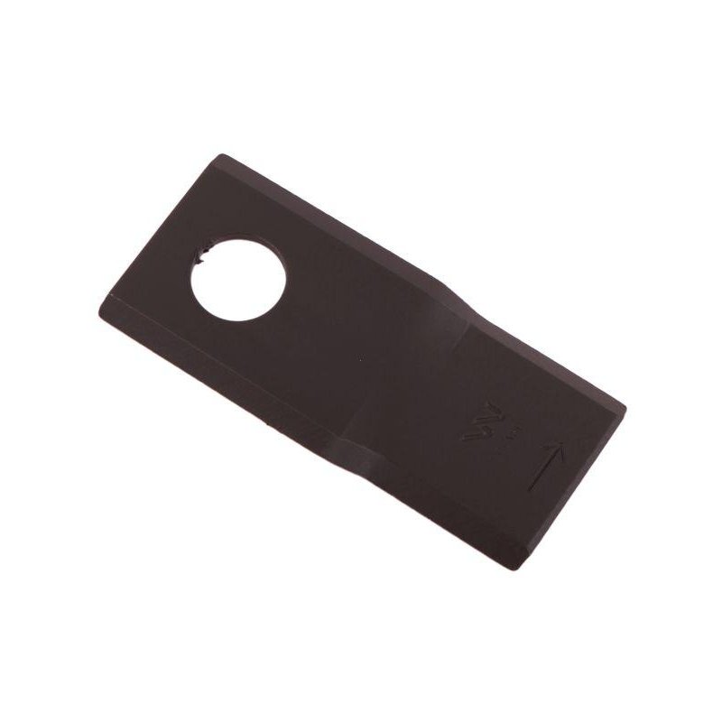 Nóż. nożyk kosiarka lewy 110x48x3mm otwór 21 zastosowanie 1058780 Claas WARYŃSKI ( sprzedawane po 25 )