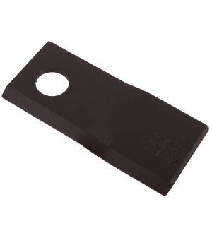 Nóż. nożyk kosiarka prawy 112x48x4mm otwór 19 zastosowanie 123707 134308 Fella WARYŃSKI ( sprzedawane po 25 )