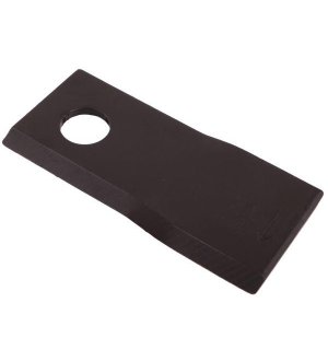 Nóż. nożyk kosiarka prawy 114x48x4mm otwór 19 zastosowanie 13800015 JF-Stoll WARYŃSKI ( sprzedawane po 25 )