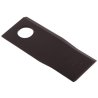 Nóż. nożyk kosiarka lewy 120x49x4mm otwór 21 zastosowanie 434975 Pottinger WARYŃSKI ( sprzedawane po 25 )