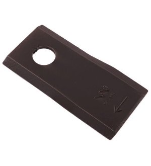 Nóż. nożyk kosiarka prawy 95x45x3.5mm otwór 16.25 zastosowanie CC20501 New Holland WARYŃSKI ( sprzedawane po 25 )