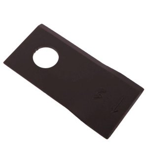 Nóż. nożyk kosiarka prawy 96x48x3mm otwór 19 zastosowanie 434980 Pottinger WARYŃSKI ( sprzedawane po 25 )