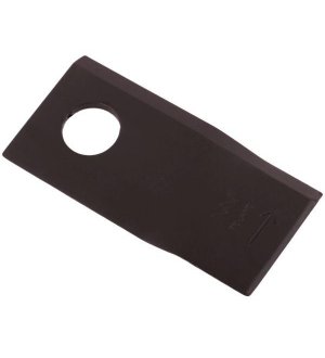 Nóż. nożyk kosiarka lewy 97x48x4mm otwór 19 zastosowanie 13800023 JF-Stoll WARYŃSKI ( sprzedawane po 25 )