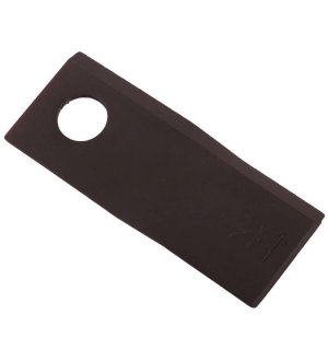 Nóż. nożyk kosiarka lewy 118x48x4mm otwór 19 zastosowanie 133075 Fella WARYŃSKI ( sprzedawane po 25 )