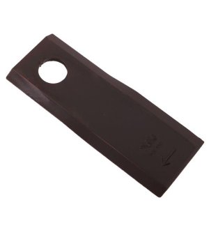 Nóż. nożyk kosiarka prawy 122x46x4mm otwór 18.25 zastosowanie 56451300 Kuhn WARYŃSKI ( sprzedawane po 25 )