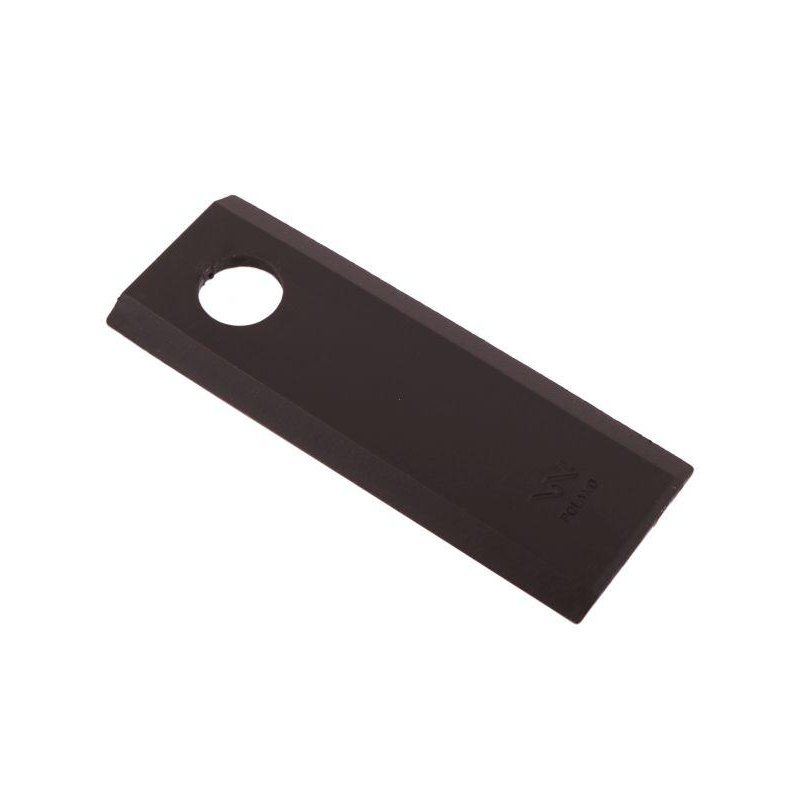 Nóż, nożyk kosiarka 123X46X4mm otwór 18.25 zastosowanie 56451210 Kuhn WARYŃSKI ( sprzedawane po 25 )