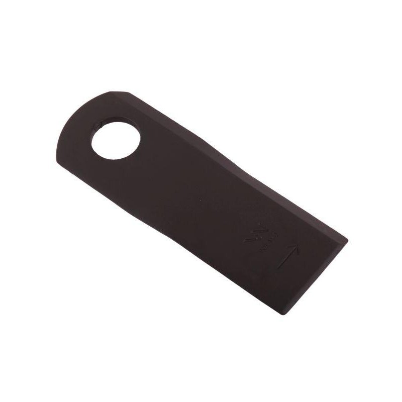 Nóż. nożyk kosiarka lewy 129.5x48x4mm otwór 21.2 zastosowanie 129MEL Marangon WARYŃSKI ( sprzedawane po 25 )