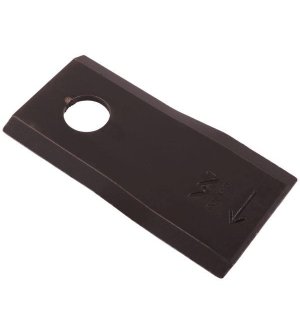 Nóż. nożyk kosiarka prawy 95x46x3,5mm otwór 16.25 zastosowanie 56151310 Kuhn WARYŃSKI ( sprzedawane po 25 )