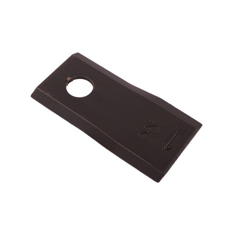 Nóż. nożyk kosiarka prawy 95x46x3,5mm otwór 16.25 zastosowanie 56151310 Kuhn WARYŃSKI ( sprzedawane po 25 )