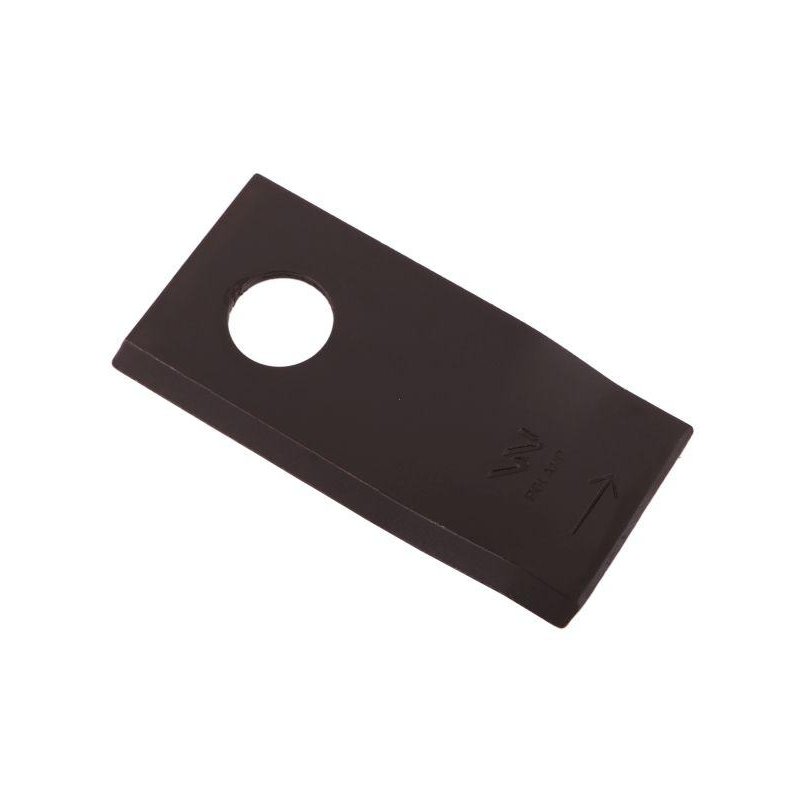 Nóż. nożyk kosiarka lewy 96x48x3mm otwór 19 zastosowanie 434979 Pottinger WARYŃSKI ( sprzedawane po 25 )