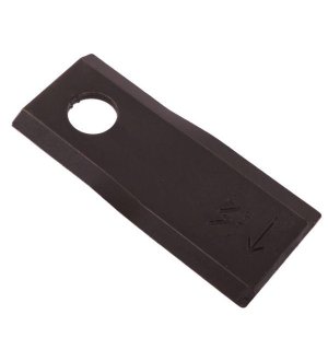 Nóż. nożyk kosiarka prawy 98x40x4mm otwór 16.2 zastosowanie DM-305 Claas WARYŃSKI ( sprzedawane po 25 )