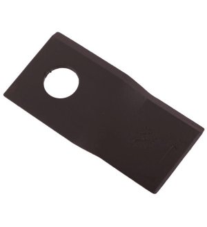 Nóż. nożyk kosiarka lewy 100x48x3mm otwór 19 zastosowanie 570419 Niemeyer WARYŃSKI ( sprzedawane po 25 )