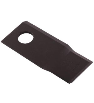 Nóż. nożyk kosiarka lewy 106x48x4mm otwór 19 zastosowanie 153967201 SIP WARYŃSKI ( sprzedawane po 25 )