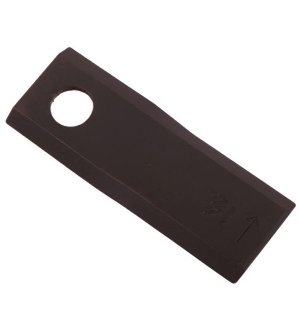 Nóż. nożyk kosiarka lewy 122x46x4mm otwór 18.25 zastosowanie 56451200 Kuhn WARYŃSKI ( sprzedawane po 25 )