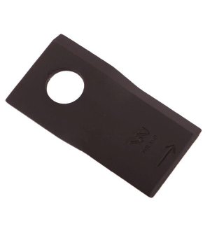 Nóż. nożyk kosiarka lewy 90x48x4mm otwór 19 zastosowanie 1448251 Krone WARYŃSKI ( sprzedawane po 25 )