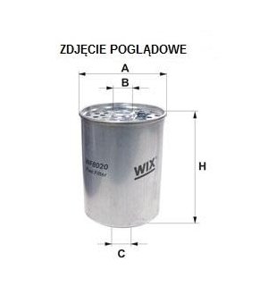 Wkład filtra paliwa WP41-3X  PM 819 Filtron (zam WP41-3X)