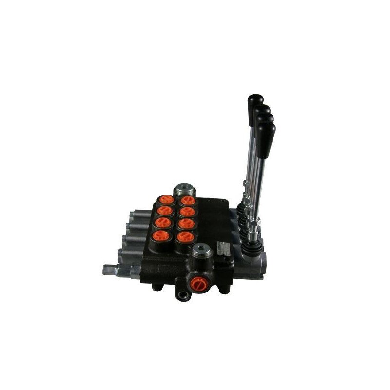 Rozdzielacz hydrauliczny czterosekcyjny (4) 80L