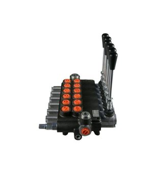 Rozdzielacz hydrauliczny sześciosekcyjny (6) 80L