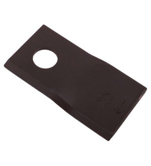 Nóż. nożyk kosiarka prawy 100x48x3mm otwór 19 zastosowanie 570418 Niemeyer WARYŃSKI ( sprzedawane po 25 )