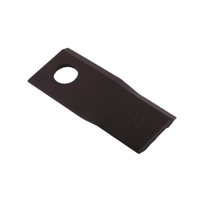 Nóż. nożyk kosiarka lewy 112x48x4mm otwór 19 zastosowanie 123706 134309 Fella WARYŃSKI ( sprzedawane po 25 )