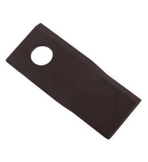 Nóż. nożyk kosiarka lewy 114x48x4mm otwór 19 zastosowanie 13800014 JF-Stoll WARYŃSKI ( sprzedawane po 25 )