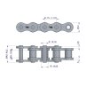 Łańcuch rolkowy wzmocniony przemysłowy 20BH-1 (R1 1.1/4) 2.5 m Waryński