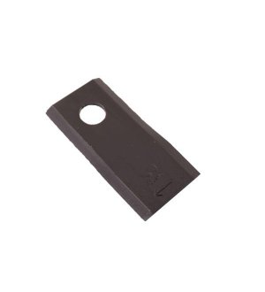 Nóż. nożyk kosiarka prawy 98X46X3.5mm otwór 16.5 zastosowanie 40490005 Morra WARYŃSKI ( sprzedawane po 25 )